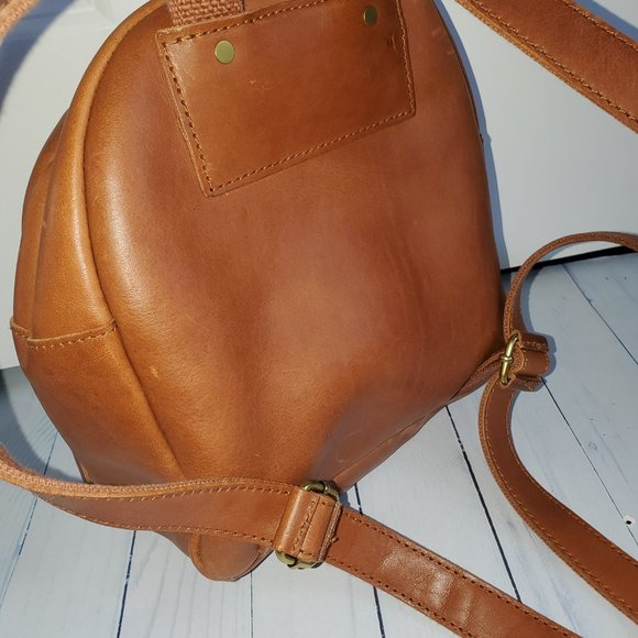 nwt MADEWELL leather lorimer mini backpack with ead logo - Picture 5 of 5